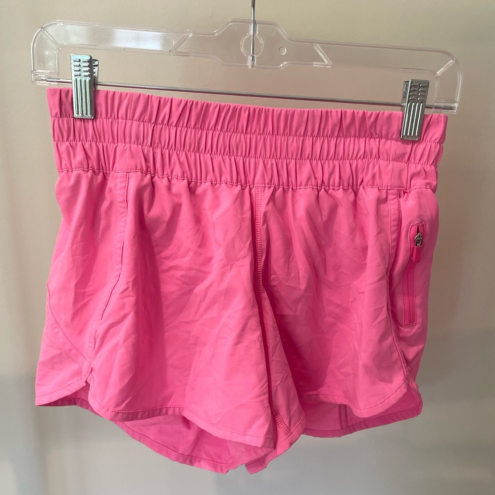 Lululemon Hot Pink Shorts